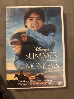 Disney Summer of the Monkeys DVD - Blue and Brown Artwork